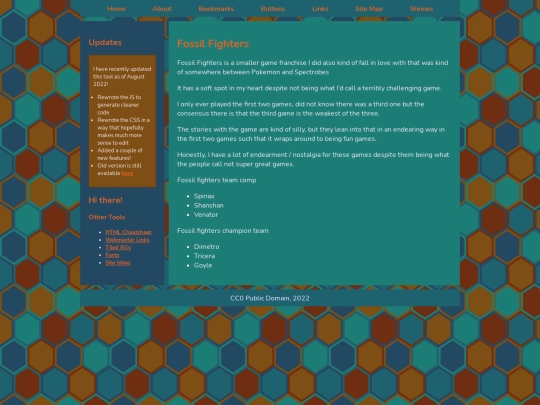 shrines/FossilFighters screenshot