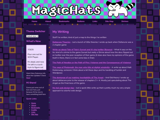writing screenshot