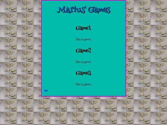 games screenshot