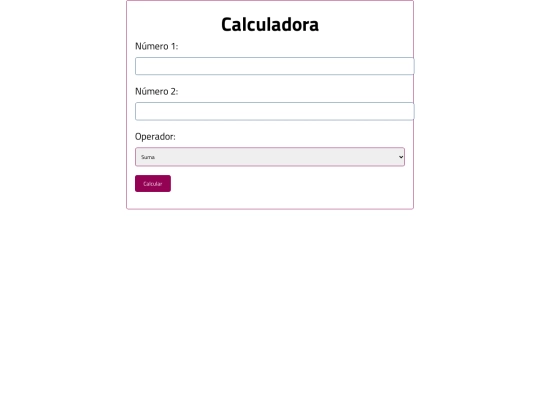 calculadora screenshot
