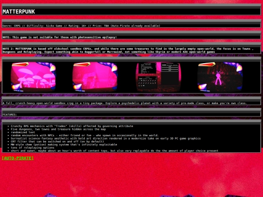 games pages/MATTERPUNK screenshot