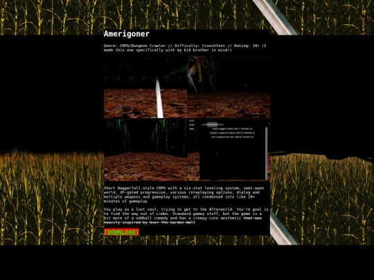 games pages/amerigoner screenshot