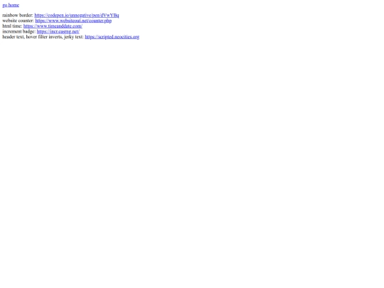 credits screenshot