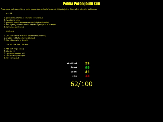pekkaporo screenshot
