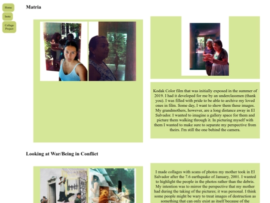 projects screenshot