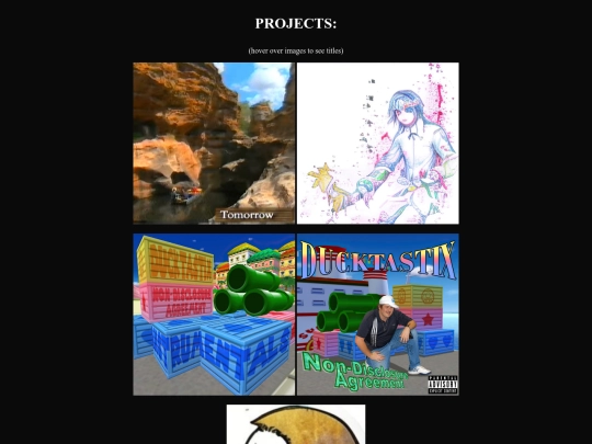 projects screenshot