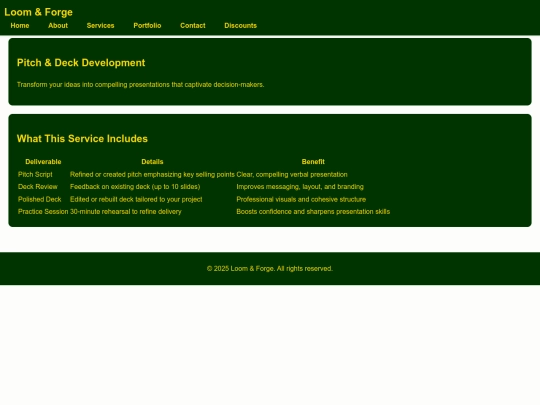 pitch-development screenshot