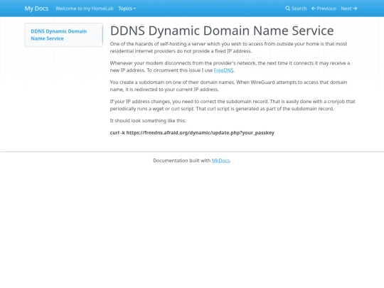 topics/ddns screenshot