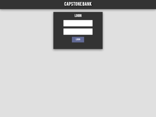 capstonebanktesting screenshot