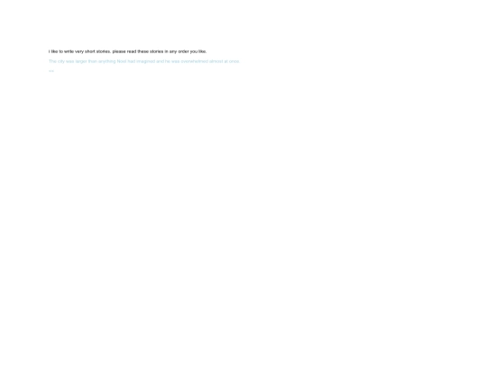 shortstories screenshot