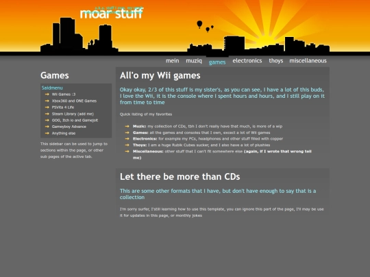 Moar Stuff/Games screenshot