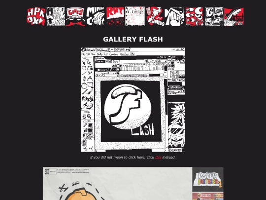flash screenshot