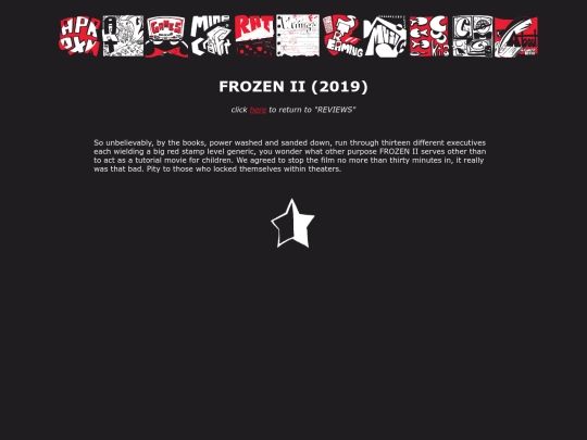 frozen screenshot