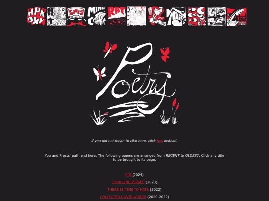 poetry screenshot