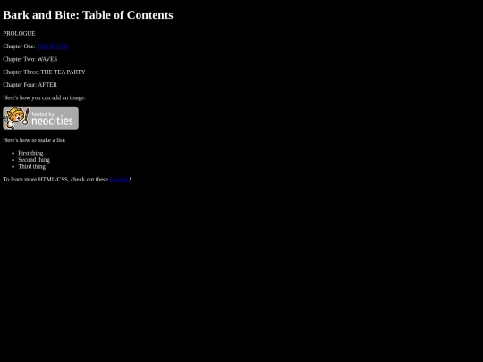 index screenshot