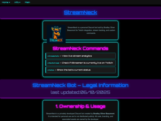 StreamNeck screenshot