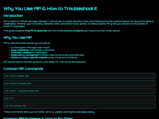 WhyUsePIP screenshot