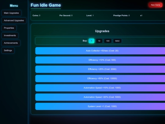 fun_idle_game screenshot