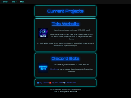 projects screenshot