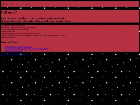 pages/about screenshot