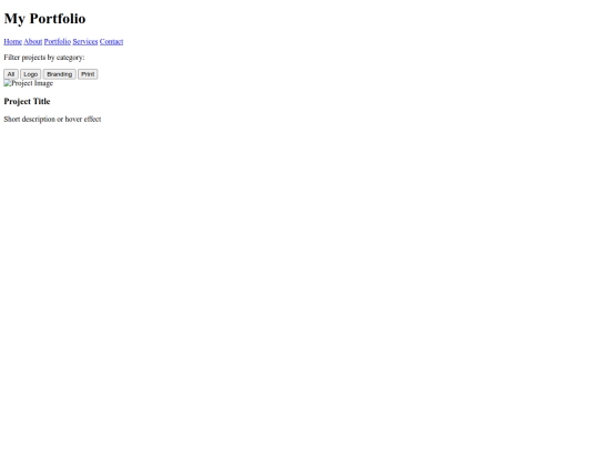 portfolio screenshot