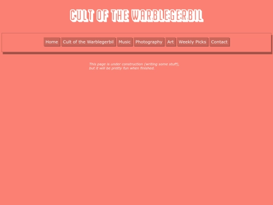 cultofthewarblegerbil screenshot
