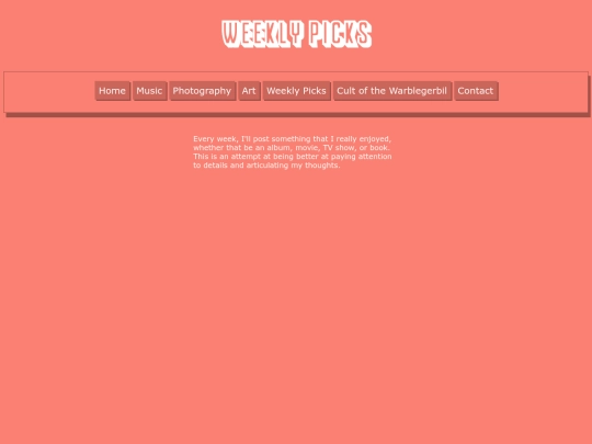 weeklypicks screenshot