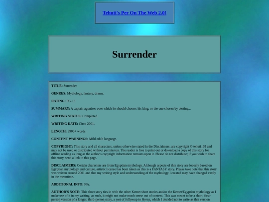 kemet/kemettales/surrender screenshot