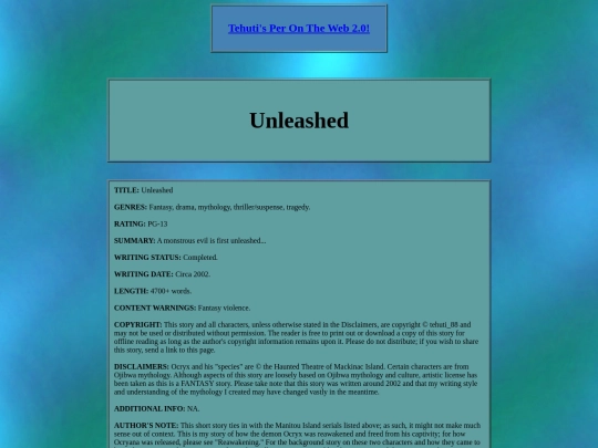 manitouisland/mitales/unleashed screenshot