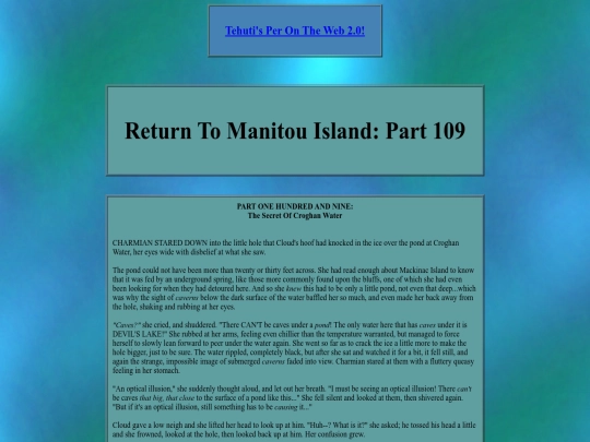 manitouisland/rtmi/rtmi109 screenshot