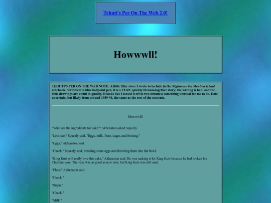 misc/childhood/howwwll screenshot