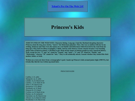 misc/childhood/princessskids screenshot