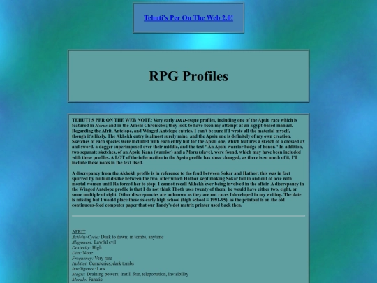 misc/childhood/rpgprofiles screenshot