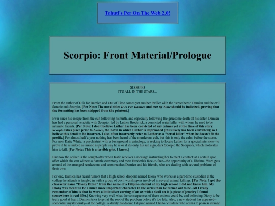 misc/childhood/scorpio/scorpiopro screenshot