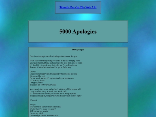 misc/lyrics/5000apologies screenshot
