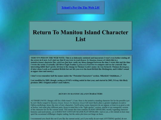misc/miscfic/rtmicharacterlist screenshot