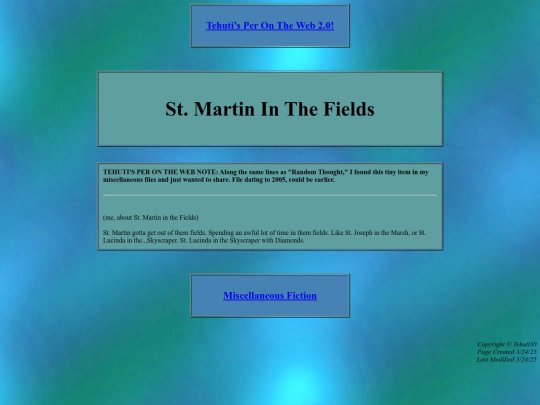 misc/miscfic/stmartininthefields screenshot