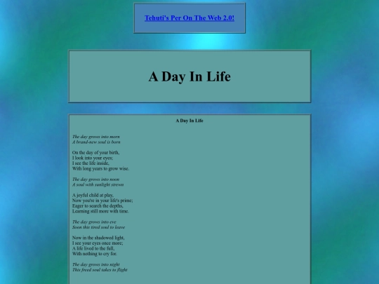 misc/poetry/adayinlife screenshot