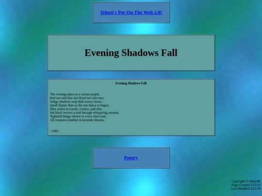 misc/poetry/eveningshadowsfall screenshot