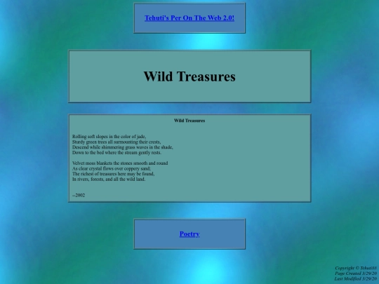misc/poetry/wildtreasures screenshot