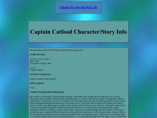 storyinfo/childhoodinfo/capcatfood screenshot