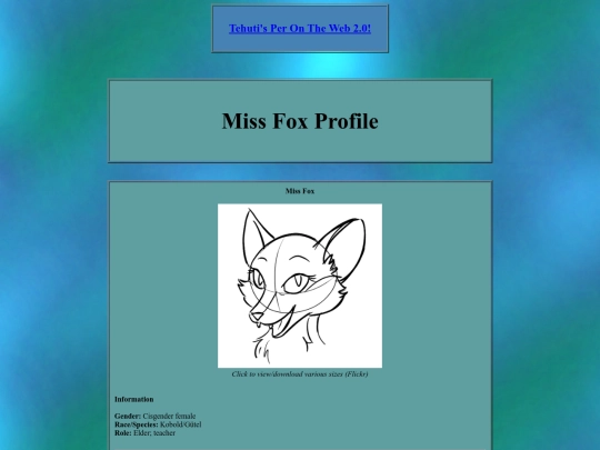 storyinfo/childhoodinfo/charinfo/profiles/foxmissprof screenshot