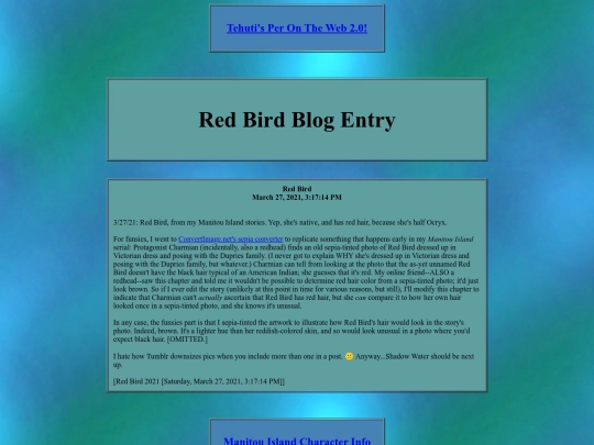storyinfo/miinfo/charinfo/blogposts/redbirdblog screenshot