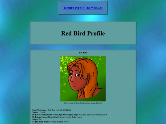 storyinfo/miinfo/charinfo/profiles/redbirdprof screenshot