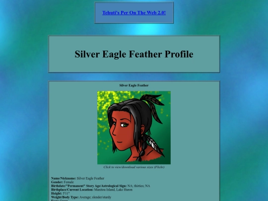 storyinfo/miinfo/charinfo/profiles/silvereaglefeatherprof screenshot