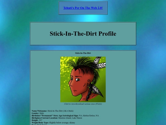 storyinfo/miinfo/charinfo/profiles/stickinthedirtprof screenshot
