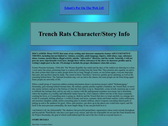 storyinfo/tratsinfo screenshot