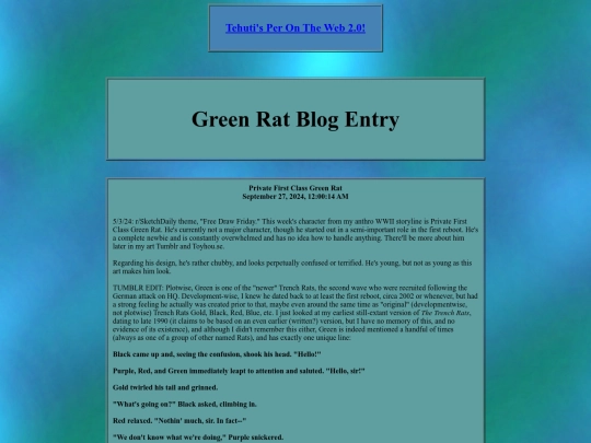 storyinfo/tratsinfo/charinfo/blogposts/greenratblog screenshot