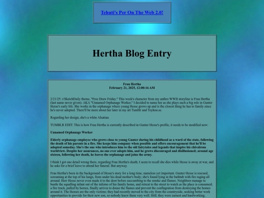 storyinfo/tratsinfo/charinfo/blogposts/herthablog screenshot