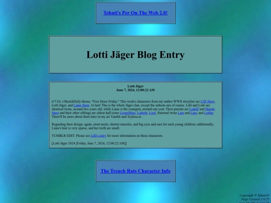 storyinfo/tratsinfo/charinfo/blogposts/jagerlottiblog screenshot